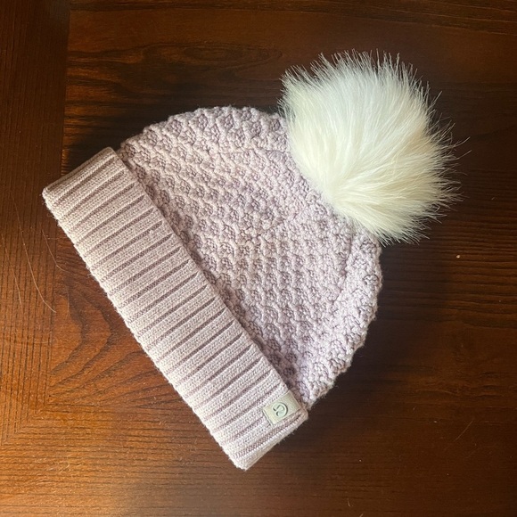 Lululemon cold weather Pom-Pom beanie, lavender main image 4